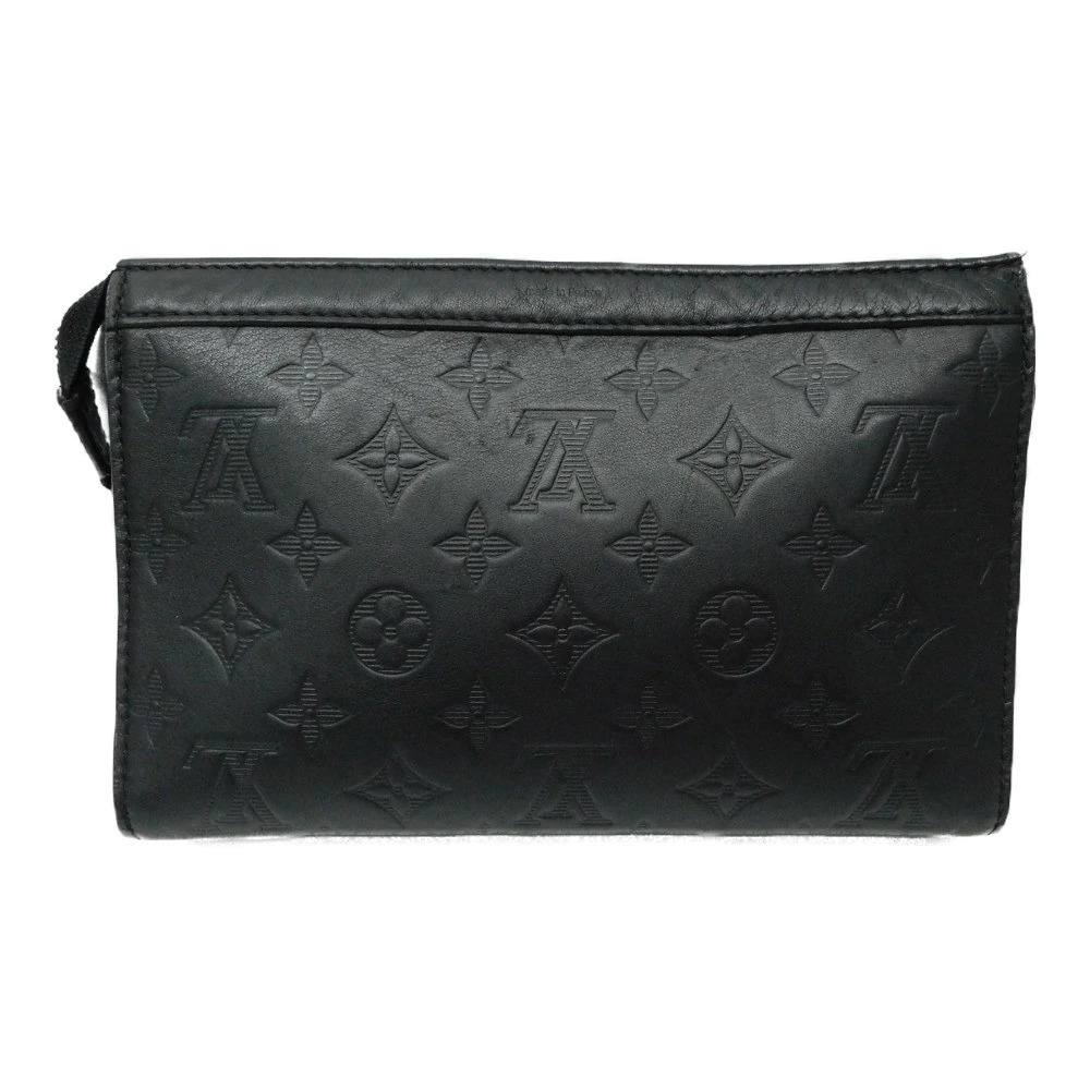 Louis Vuitton Shoulder Black Bag Coin Wallet Shadow Gaston Monogram Wearable